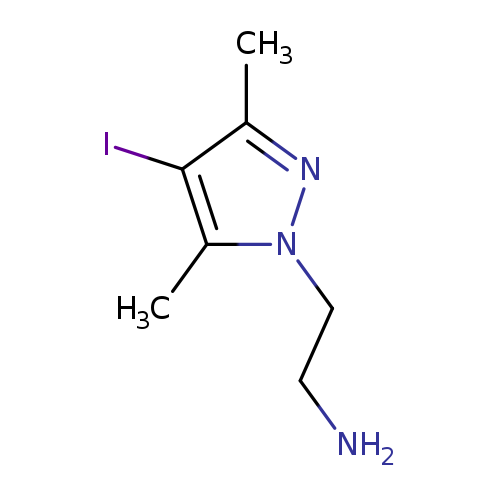 2-(4-Iodo-3,5-dimethyl-1h-pyrazol-1-yl)ethan-1-amine