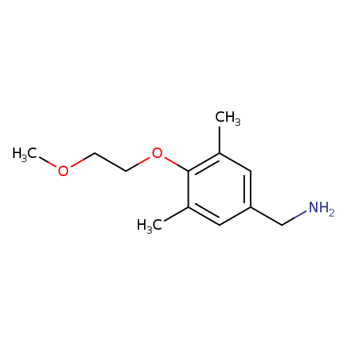 4-(2-Methoxy-ethoxy)-3,5-dimethyl-benzylamine
