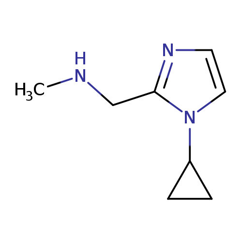 [(1-cyclopropyl-1H-imidazol-2-yl)methyl](methyl)amine