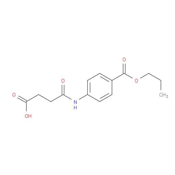 4-Oxo-4-([4-(propoxycarbonyl)phenyl]amino)butanoic acid