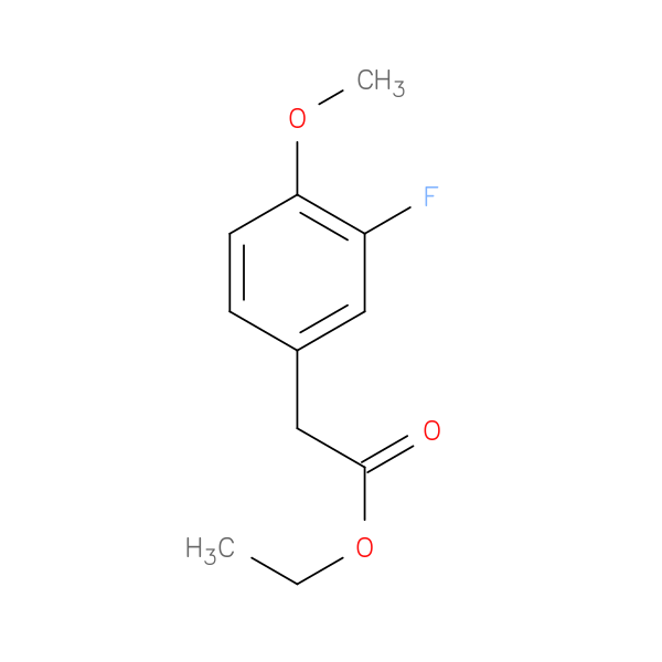 Ethyl 2-(3-fluoro-4-methoxyphenyl)acetate