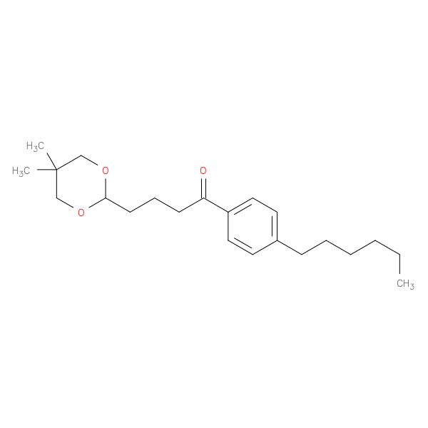 4-(5,5-Dimethyl-1,3-dioxan-2-yl)-4'-hexylbutyrophenone