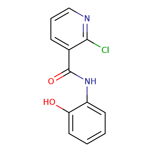 2-chloro-N-(2-hydroxyphenyl)pyridine-3-carboxamide