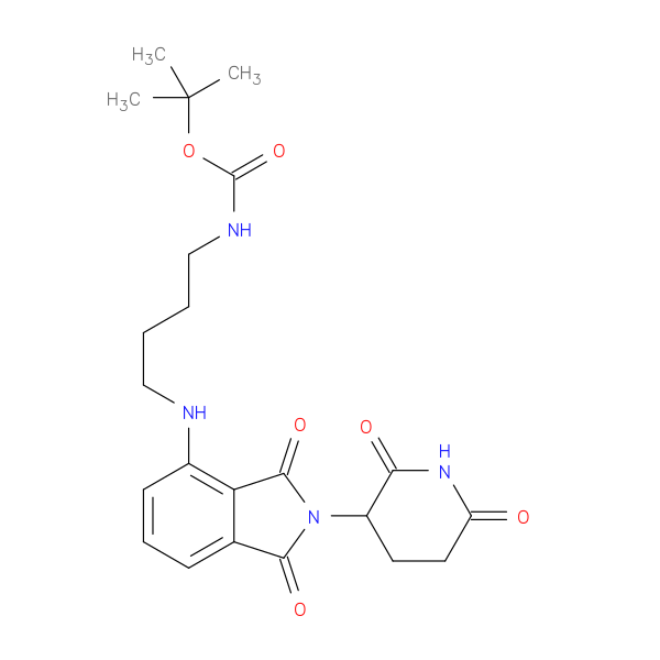 tert-butyl (4-((2-(2,6-Dioxopiperidin-3-yl)-1,3-dioxoisoindolin-4-yl)amino)butyl)carbamate