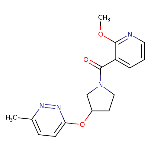 3-{[1-(2-methoxypyridine-3-carbonyl)pyrrolidin-3-yl]oxy}-6-methylpyridazine