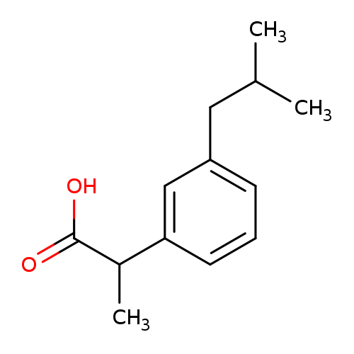 2-(3-isobutylphenyl)propanoic acid