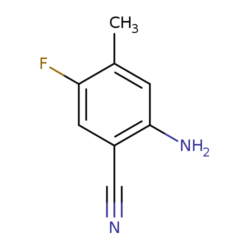 2-amino-5-fluoro-4-methylbenzonitrile