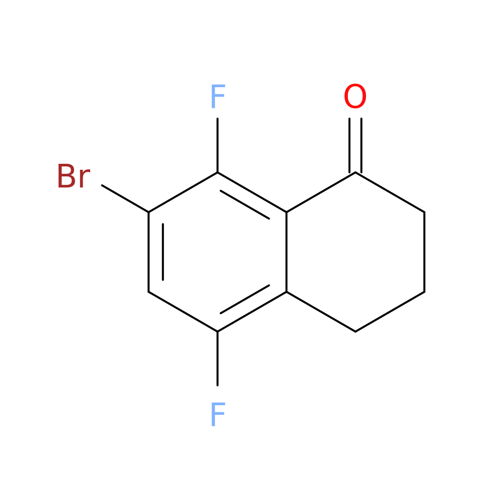 1(2H)-Naphthalenone, 7-bromo-5,8-difluoro-3,4-dihydro-