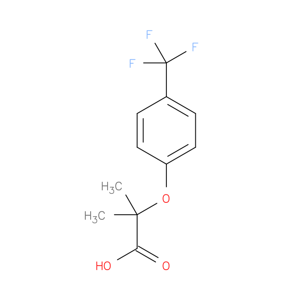 2-methyl-2-[4-(trifluoromethyl)phenoxy]propanoic acid