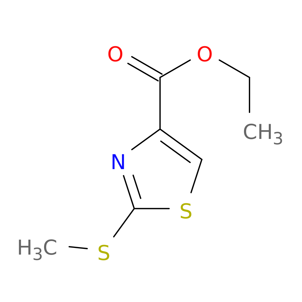 ETHYL 2-(METHYLTHIO)-1,3-THIAZOLE-4-CARBOXYLATE