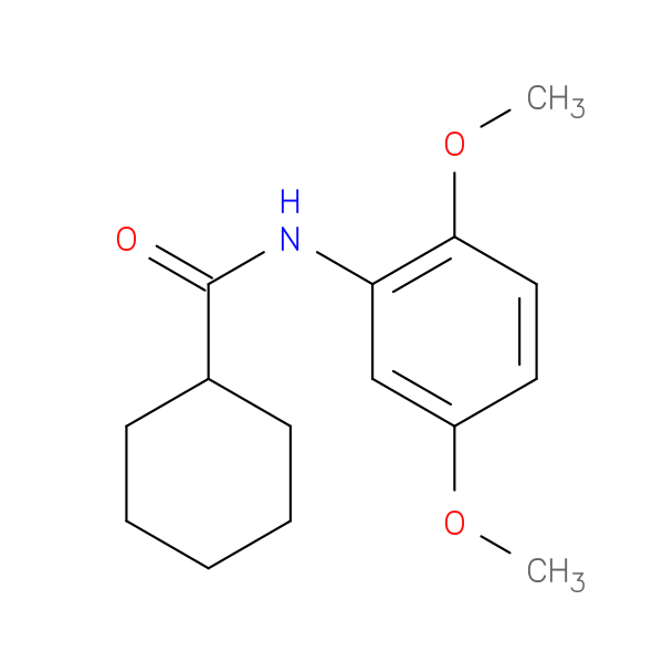 Cyclohexanecarboxamide, N-(2,5-dimethoxyphenyl)-