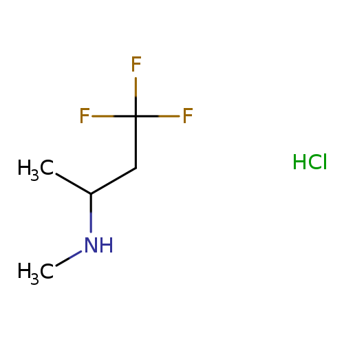 methyl(4,4,4-trifluorobutan-2-yl)amine hydrochloride