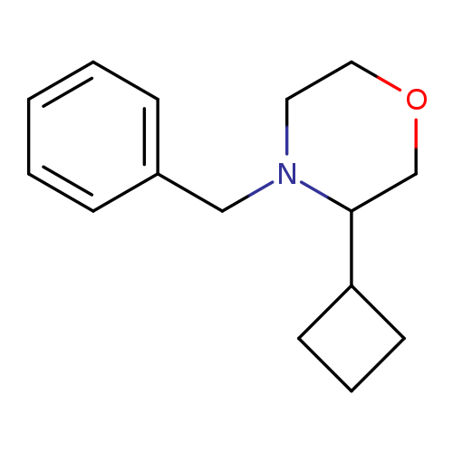 4-benzyl-3-cyclobutylmorpholine