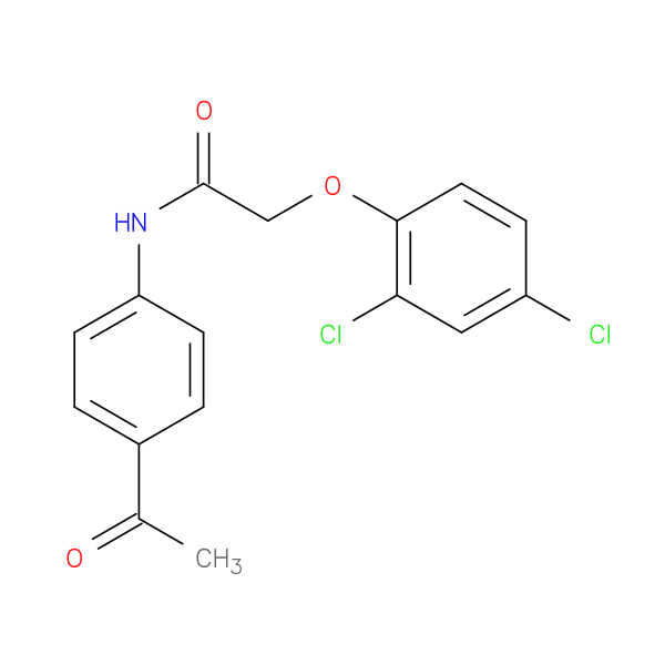 N-(4-Acetylphenyl)-2-(2,4-dichlorophenoxy)acetamide