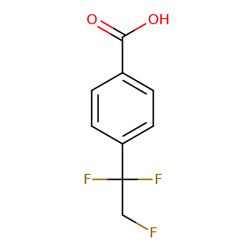4-(1,1,2-trifluoroethyl)benzoic acid