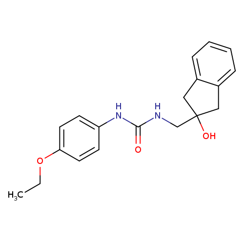 1-(4-ethoxyphenyl)-3-[(2-hydroxy-2,3-dihydro-1H-inden-2-yl)methyl]urea