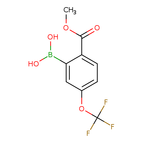 Benzoic acid, 2-borono-4-(trifluoromethoxy)-, 1-methyl ester