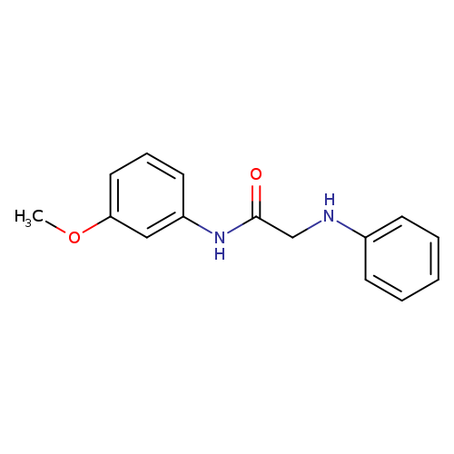 N-(3-methoxyphenyl)-2-(phenylamino)acetamide
