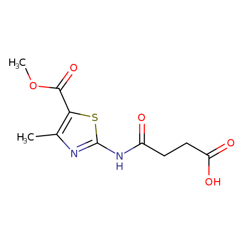 4-([5-(Methoxycarbonyl)-4-methyl-1,3-thiazol-2-yl]amino)-4-oxobutanoic acid