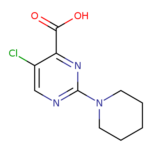 5-chloro-2-(piperidin-1-yl)pyrimidine-4-carboxylic acid