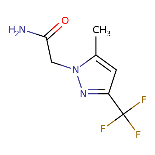 2-(5-Methyl-3-trifluoromethyl-pyrazol-1-yl)-acetamide