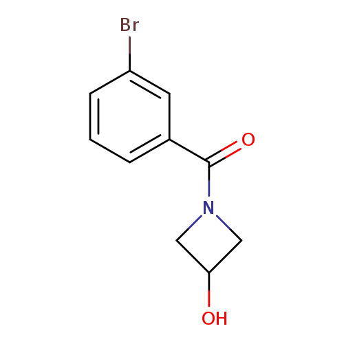 1-(3-bromobenzoyl)azetidin-3-ol