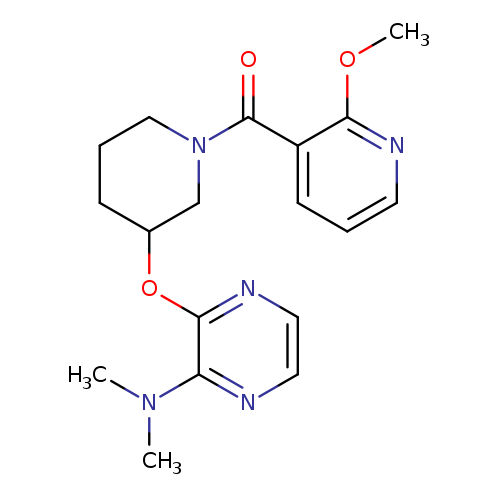 3-{[1-(2-methoxypyridine-3-carbonyl)piperidin-3-yl]oxy}-N,N-dimethylpyrazin-2-amine