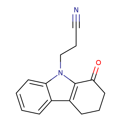 3-(1-oxo-2,3,4,9-tetrahydro-1H-carbazol-9-yl)propanenitrile