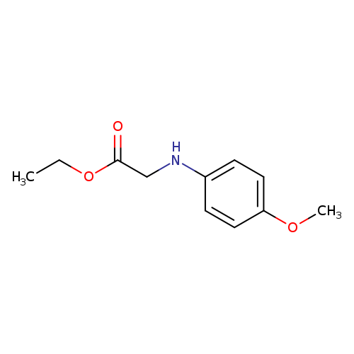 Ethyl 2-[(4-methoxyphenyl)amino]acetate