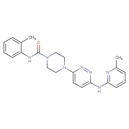 N-(2-methylphenyl)-4-{6-[(6-methylpyridin-2-yl)amino]pyridazin-3-yl}piperazine-1-carboxamide