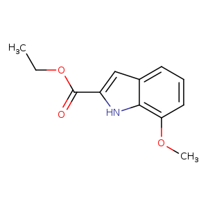 1H-Indole-2-carboxylic acid, 7-methoxy-, ethyl ester