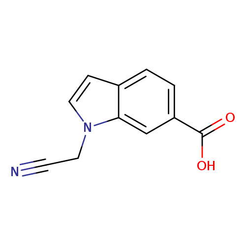 1-(Cyanomethyl)-1H-indole-6-carboxylic acid