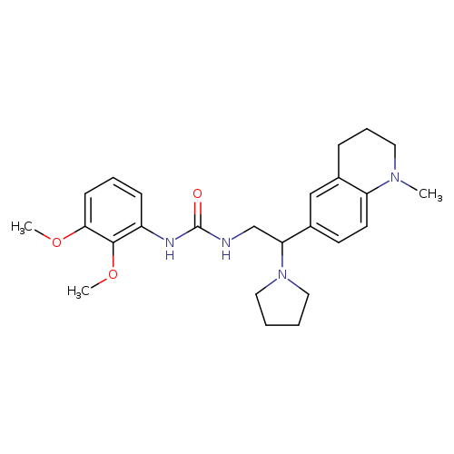1-(2,3-dimethoxyphenyl)-3-[2-(1-methyl-1,2,3,4-tetrahydroquinolin-6-yl)-2-(pyrrolidin-1-yl)ethyl]urea