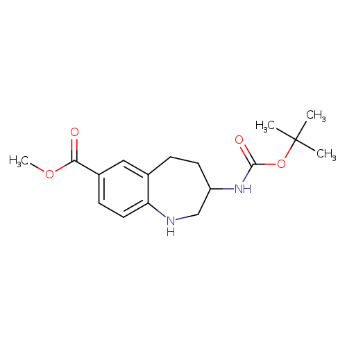 methyl 3-{[(tert-butoxy)carbonyl]amino}-2,3,4,5-tetrahydro-1h-1-benzazepine-7-carboxylate