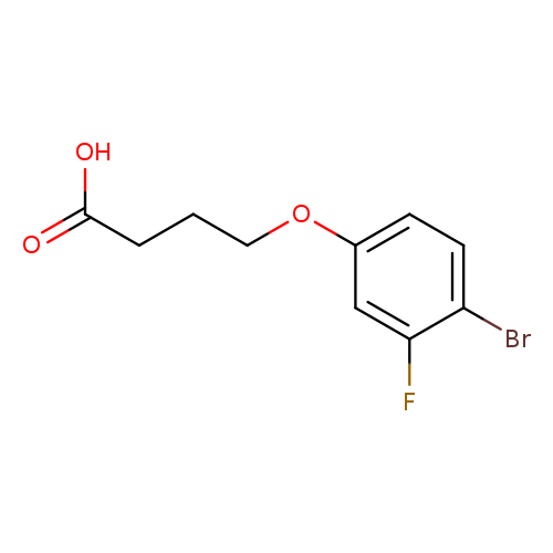 4-(4-Bromo-3-fluorophenoxy)butanoic acid