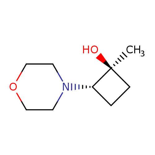 (1S,2S)-1-Methyl-2-(morpholin-4-yl)cyclobutan-1-ol
