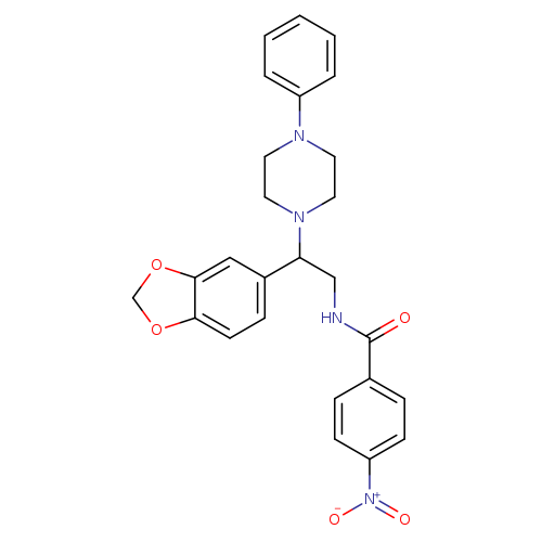 N-[2-(2H-1,3-benzodioxol-5-yl)-2-(4-phenylpiperazin-1-yl)ethyl]-4-nitrobenzamide
