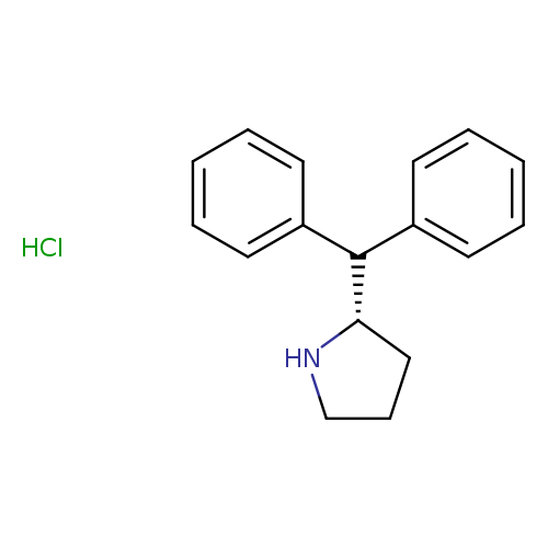 Pyrrolidine, 2-(diphenylmethyl)-, hydrochloride (1:1), (2S)-