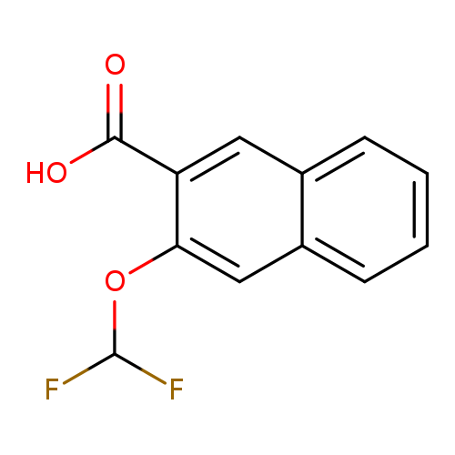 2-(Difluoromethoxy)naphthalene-3-carboxylic acid