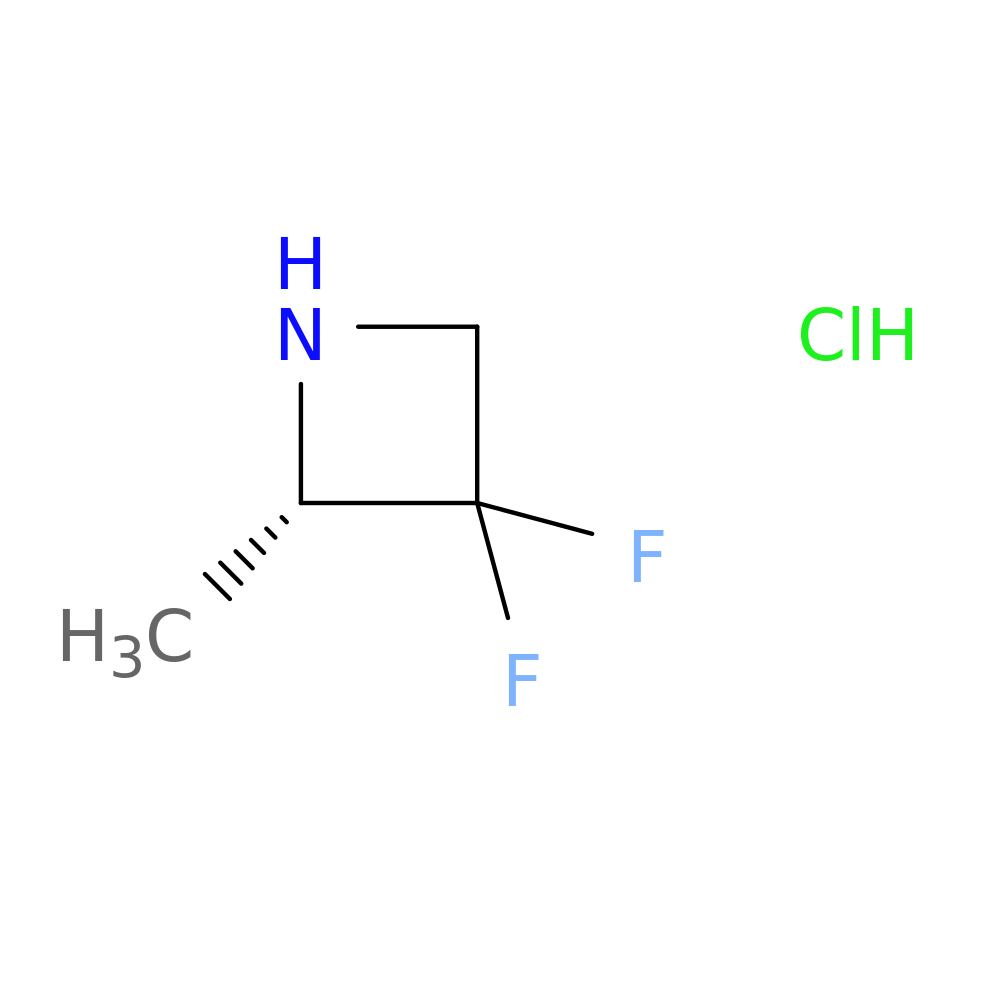 (2S)-3,3-difluoro-2-methylazetidine hydrochloride