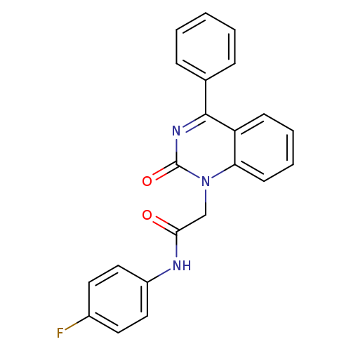 N-(4-fluorophenyl)-2-(2-oxo-4-phenyl-1,2-dihydroquinazolin-1-yl)acetamide