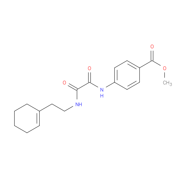 methyl 4-({[2-(cyclohex-1-en-1-yl)ethyl]carbamoyl}formamido)benzoate