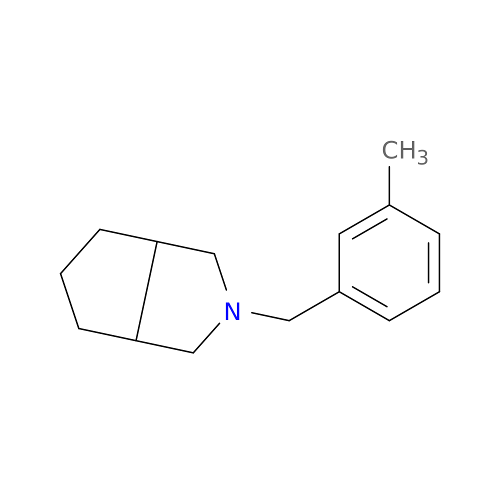 2-[(3-methylphenyl)methyl]-octahydrocyclopenta[c]pyrrole