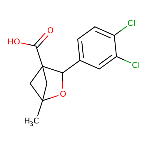 3-(3,4-dichlorophenyl)-1-methyl-2-oxabicyclo[2.1.1]hexane-4-carboxylic acid