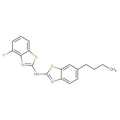 6-butyl-N-(4-fluoro-1,3-benzothiazol-2-yl)-1,3-benzothiazol-2-amine