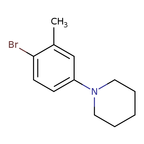 1-(4-Bromo-3-methyl-phenyl)piperidine