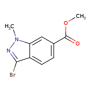 Methyl 3-bromo-1-methylindazole-6-carboxylate