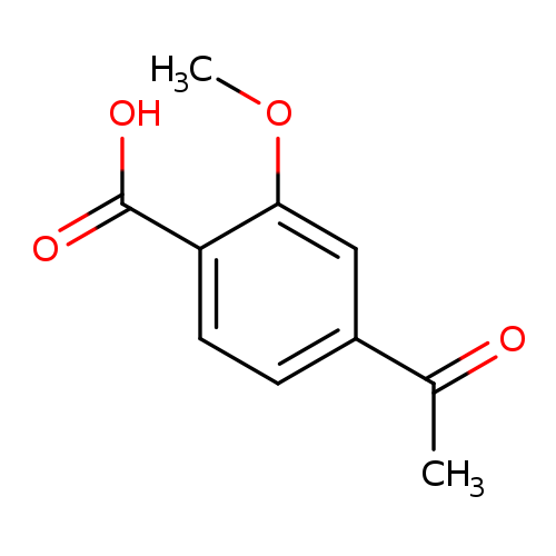 Benzoic acid, 4-acetyl-2-methoxy-