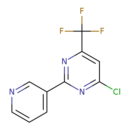 4-Chloro-2-(pyridin-3-yl)-6-(trifluoromethyl)pyrimidine