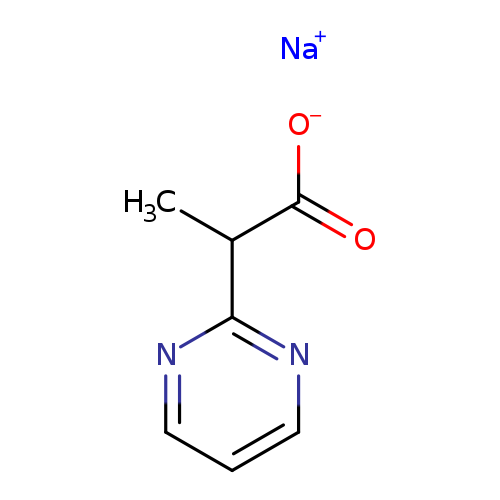 sodium 2-(pyrimidin-2-yl)propanoate